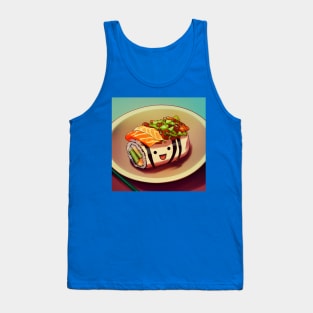 Kawaii Anime Sushi Tank Top